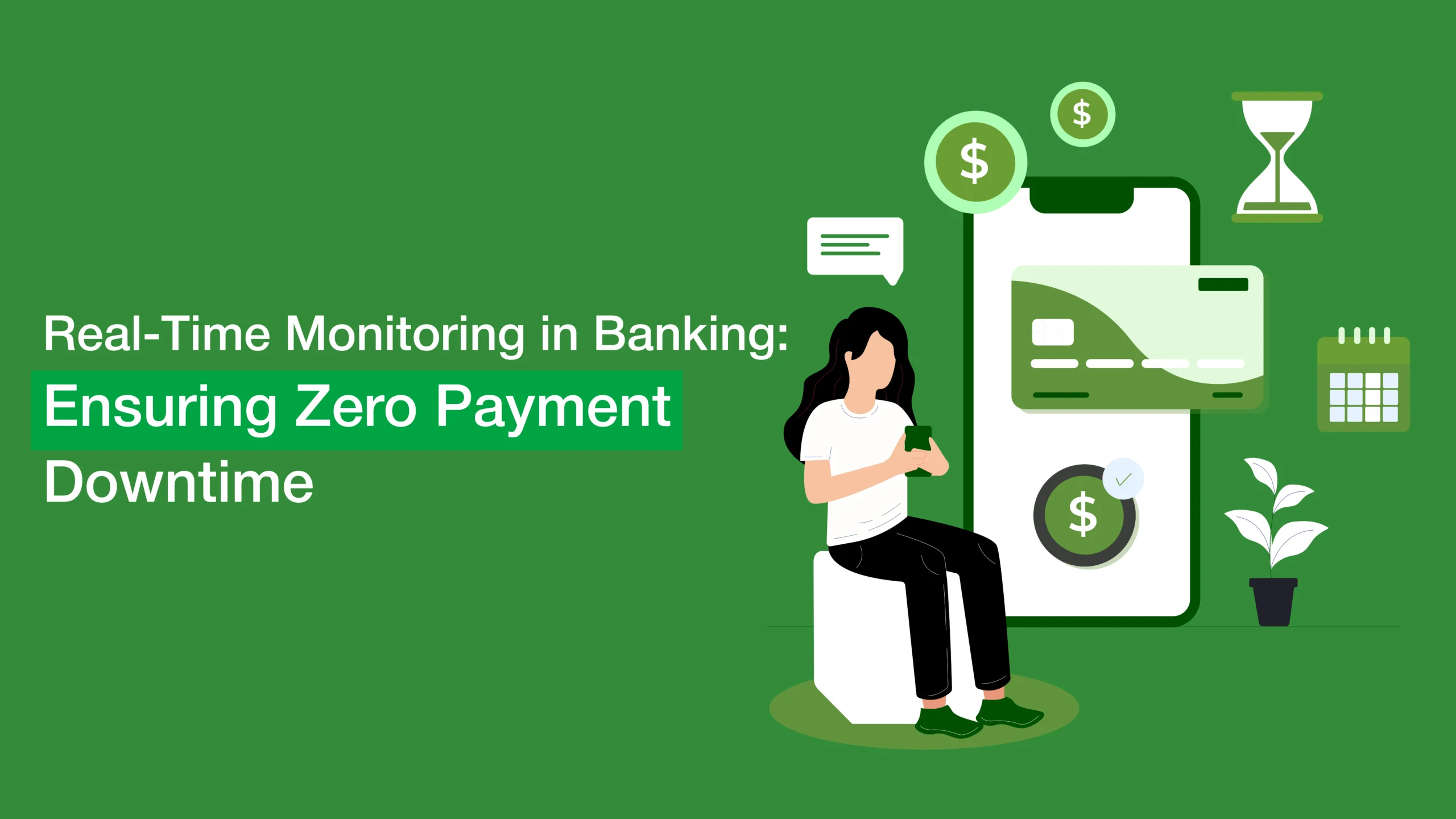 Banking server dashboard showing real-time monitoring alerts